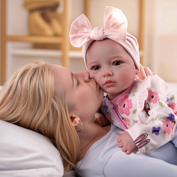 🆕20-inch Soft Vinyl Baby Doll Real Life Baby Dolls with Complete Accessories - Picture 9 of 12